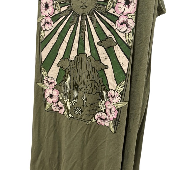 TORRID Soft Cami Mini Sleep Gown Desert Sky Olivine Size 0/L - Picture 10 of 13